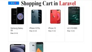 Shopping Cart in Laravel