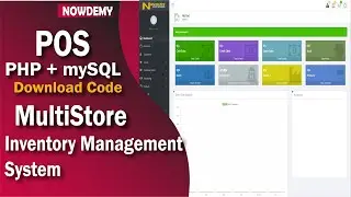 Full MultiStore Inventory Management System in PHP Project | POS | FYP | Download Source Code