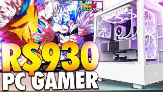 MELHOR PC GAMER BARATO DE R$930 PRONTO PRA JOGOS RODA DRAGON BALL SPARKING ZERO E MUITO MAIS...