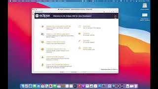 Eclipse IDE - Java Development on Apple MacBook Pro 13