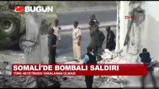 FLAŞ! SOMALİ'DE TÜRK HEYETİNE SALDIRI