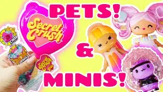 Secret Crush Minis & Pets! Unboxing & Crushing New Spicy Dolls