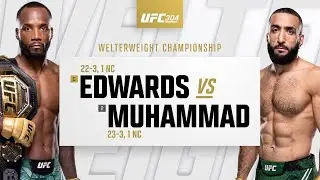 UFC 304: Leon Edwards vs Belal Muhammad Highlights