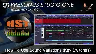 How To Use Sound Variations - Studio One 5 - Home Studio Trainer