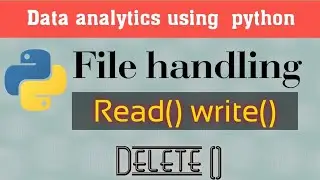 File handling in python(hindi/urdu)