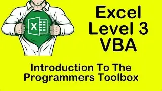 Excel VBA Introduction To Programmers Toolbox