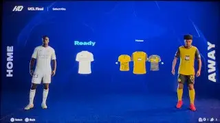 Champions League Final 2024 in FC25! Real Madrid 2-0 Dortmund.#football #fc25 #realmadrid #dortmund