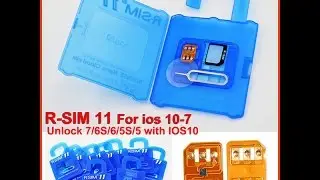 Активация iPhone 6 на IOS 10.3.1 через R-SIM 11