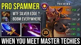 This Happen When You Meet Master Techies Spammer in Pub - Even BB Not Tanky For Him by Top MMR DotA2