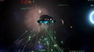 The battle with the Enigmatic Fortress - Stellaris