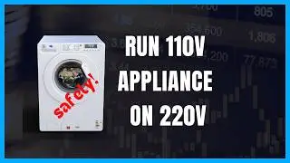 Can you rung a 110v appliance on 220v outlet safely?