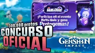 HASTA 1200 PROTOGEMAS! CONCURSO OFICIAL! Si Consigues GANAR en GENSHIN IMPACT