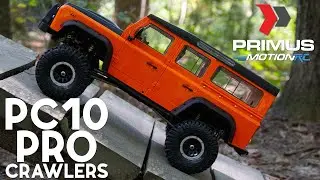 All New Primus PC10 Pro 1/10 Scale 4WD RC Crawlers | Motion RC