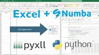 Make Excel Worksheets run faster by using Python and Numba!