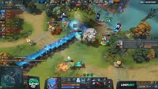 DJ with the Four-Man Echo Slam to secure the team wipe! (Dota Summit 12)