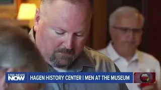 Men at the Museum at the Hagen History Center