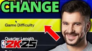 How To Change Game Difficulty in NBA 2K25