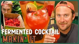 Fermented Wineberry Cocktail | Makin It! | Brad Leone