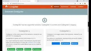 Installing Codeigniter