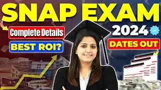 💥Top MBA Entrance Exam🧑‍🎓SNAP 2024 Exam Dates OUT! SIBM MBA Admissions #mba #symbiosis #snap #sibm