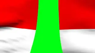 Indonesia Flag Transition Green Screen | Graphics & Animation