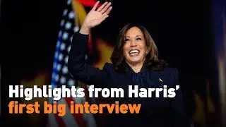 Highlights from Harris’ first big interview