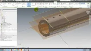 Using a Sketch to Create an Angled Workplane in Autodesk Inventor