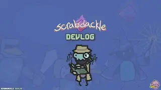 Scrabdackle Mini Devlog - Animating Peeky: How to animate a complex character in Godot