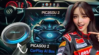 Revolutionize Your Drive with PICASOU 2 CarPlay AI Box!