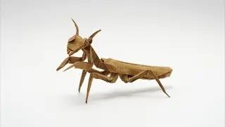 ORIGAMI PRAYING MANTIS (Jo Nakashima)