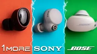 1More Evo VS Sony WF-1000XM4 & Bose Quietcomfort | Who Wins??
