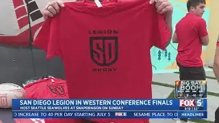 The San Diego Legion Rugby Team Want to Red Out Snapdragon Stadium