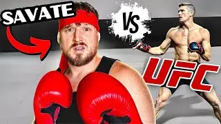 Testing “Savate” vs a UFC Fighter