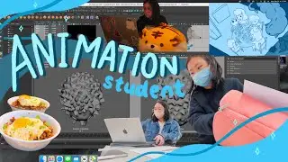 life as an art student in new york city studying 3D animation