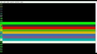 BASH Colors with Esc Codes - Linux