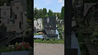 Могила Игоря Кваша. Москва. Троекуровское кладбище.