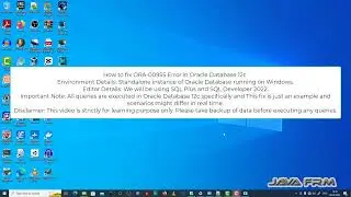 ORA-00955: name is already used by an existing object - Oracle Database 12c Error Messages