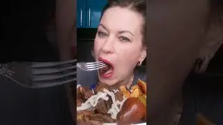 МУКБАНГ Россия ЕДА ОБЖОР АСМР ЕДА НА КАМЕРУ MUKBANG asmr МЯСО С КАРТОШКОЙ