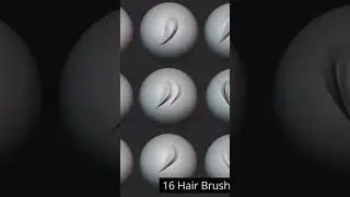 Fur brushes for blender 