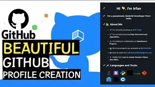 Impressive GitHub Readme Profile | Improve your GitHub profile | GitHub profile template 🔥