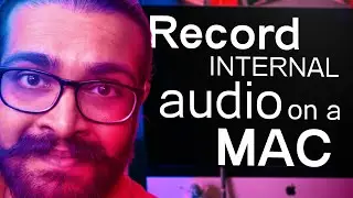 Record internal audio on a mac with SoundFlower!