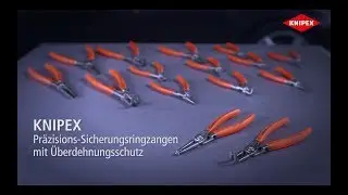 KNIPEX Präzisions-Sicherungsringzangen mit Überdehnungsschutz - für Innen- und Außenringe