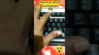 How to Refresh Desktop/Laptop👍🏻 Shortcut Key #keyboard  #howto #topshorts #trending