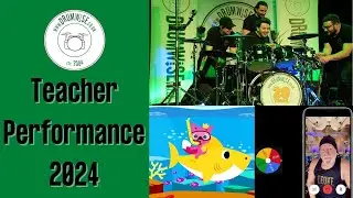 DrumWise Teacher's Performance 2024 - Baby Shark...or is it! (Featuring Mike Terrana)