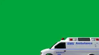 free green screen effects - ambulance - animation - free use