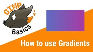 How to use Gradients in GIMP