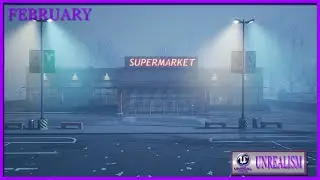 February Unrealism Scene | Unreal Epic Give Away (Speed Level Design)