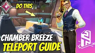 Updated Valorant Chamber Breeze Teleport Guide  - Tips And Tricks