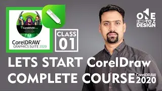 CorelDraw 2020 Complete Course for Beginners # 01 | Free Training in Urdu / Hindi