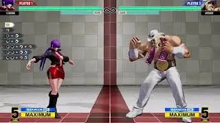 King of Fighters XV - Orochi Team Hard trials